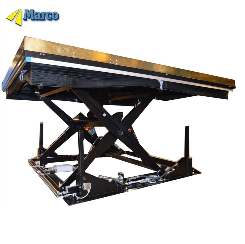 Building Crane Scissor Lift Table for Swedish Church by Marco Customsized Hydraulic