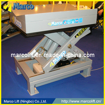 4 5 Ton Marco Single Scissor Lift Table with CE Approved Carrying Capacity Weight Level