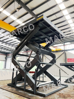 M6.5-100270-D22HK 10 Ton Heavy Duty Hydraulic Scissor Lift Table for Loading Dock